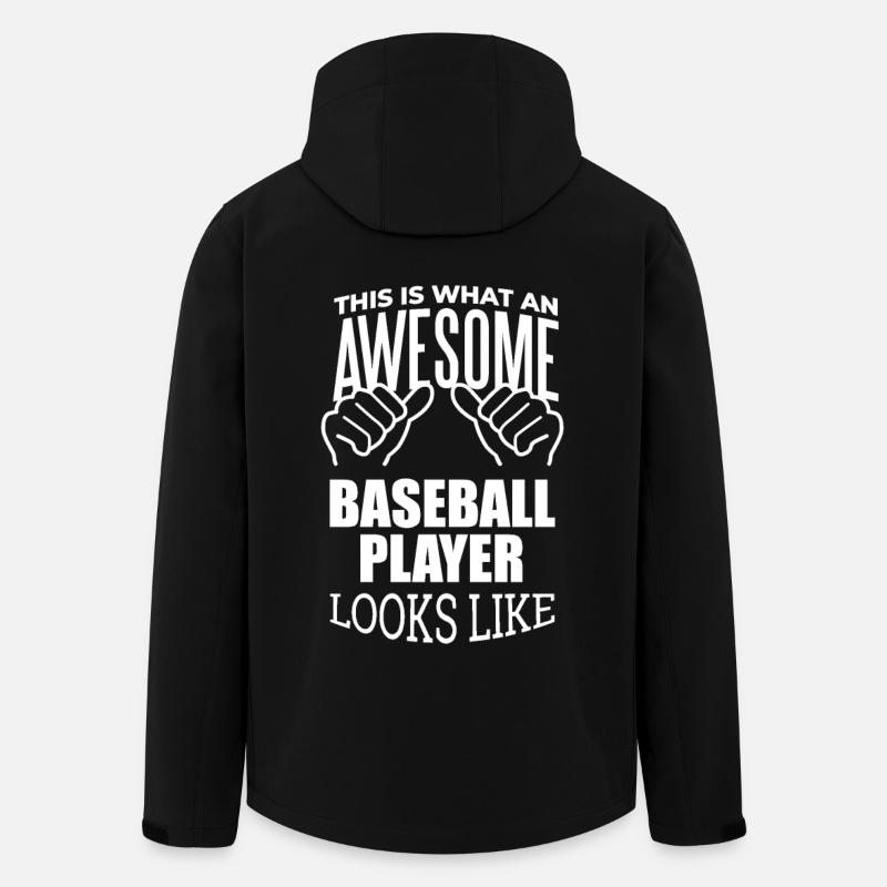 Base-ball - Veste softshell homme en polyester recyclé Stanley/Stella - noir