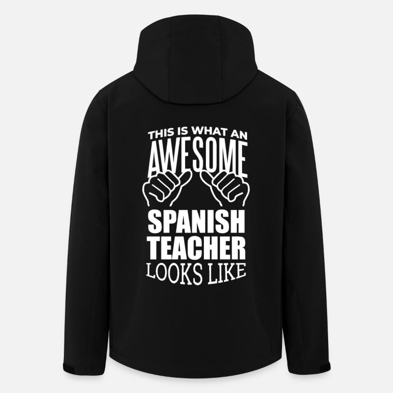 Spanisch - Recycelte Männer Softshell-Jacke von Stanley/Stella - Schwarz