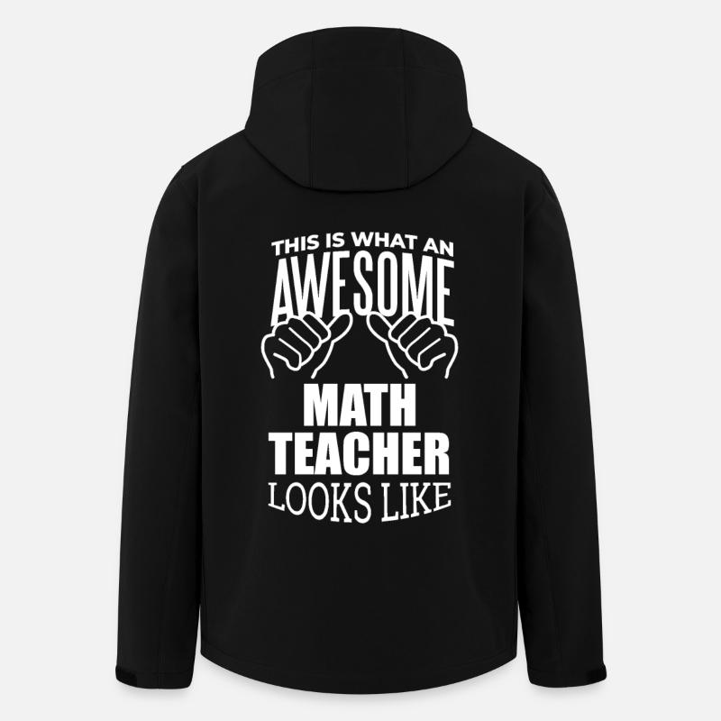 Math - Men’s Recycled Softshell Jacket by Stanley/Stella - black