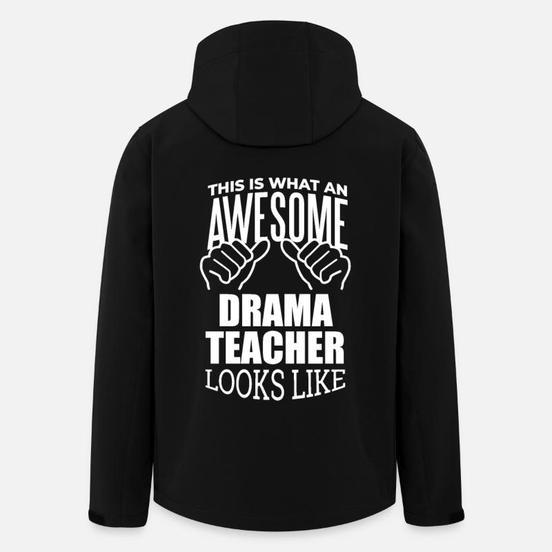 Drama - Men’s Recycled Softshell Jacket by Stanley/Stella - black