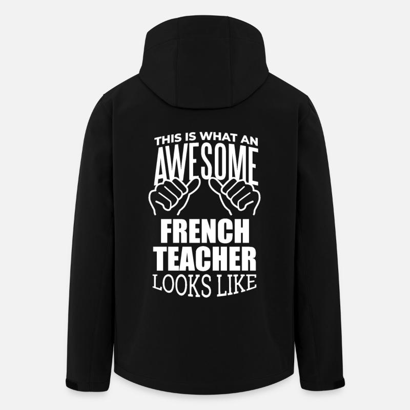 Français - Veste softshell homme en polyester recyclé Stanley/Stella - noir