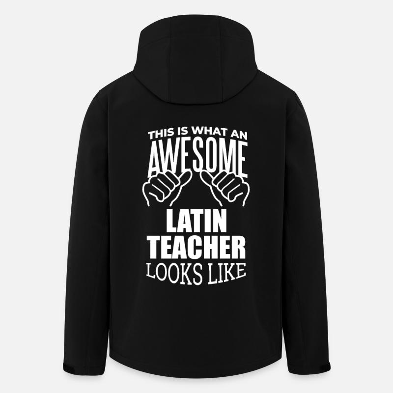 Latin - Men’s Recycled Softshell Jacket by Stanley/Stella - black