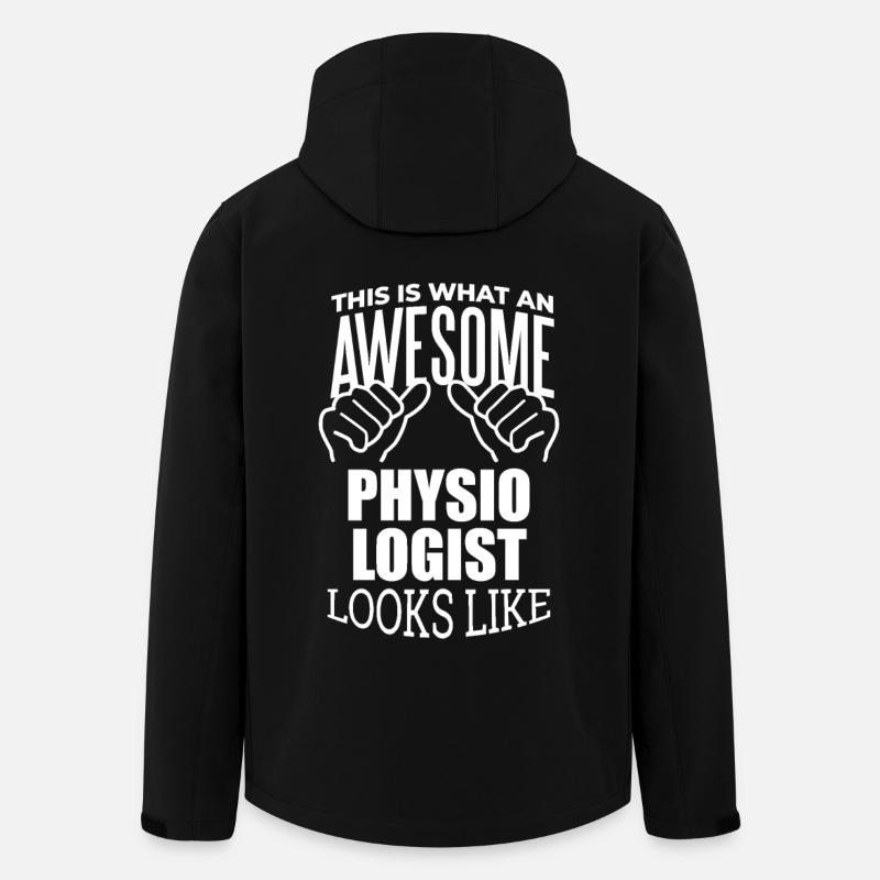 Physiology - Men’s Recycled Softshell Jacket by Stanley/Stella - black