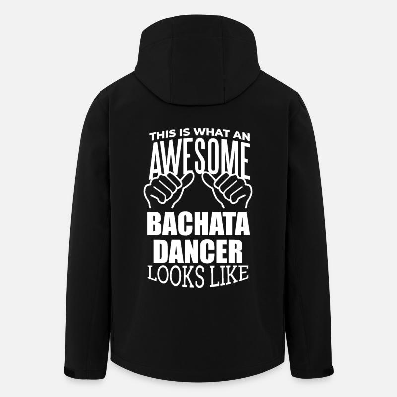 Bachata - Recycelte Männer Softshell-Jacke von Stanley/Stella - Schwarz