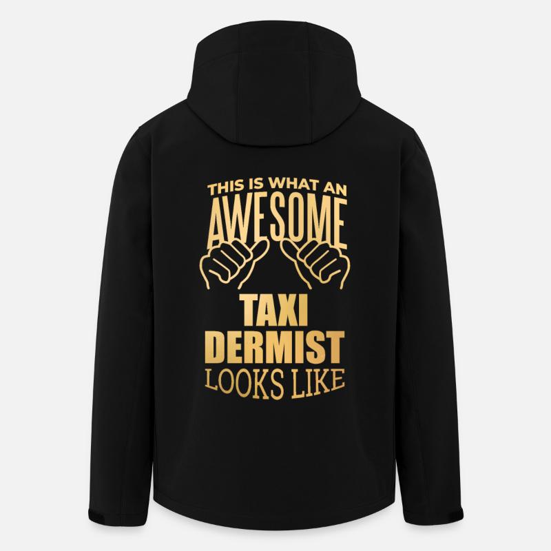 taxidermie - Veste softshell homme en polyester recyclé Stanley/Stella - noir