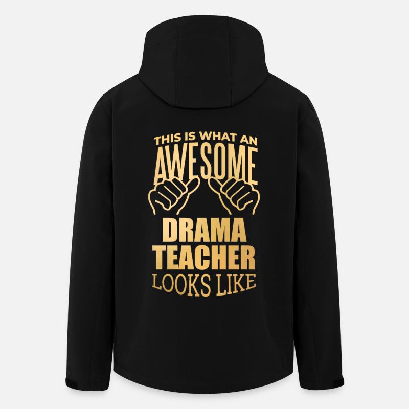 Drama - Men’s Recycled Softshell Jacket by Stanley/Stella - black