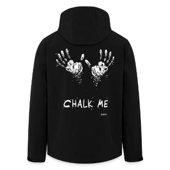 Empreinte Chalk Me Daddy - Bloc / Escalade soft - Veste softshell homme en polyester recyclé Stanley/Stella - noir - Dos - AI Model Male 185 light (185cm)