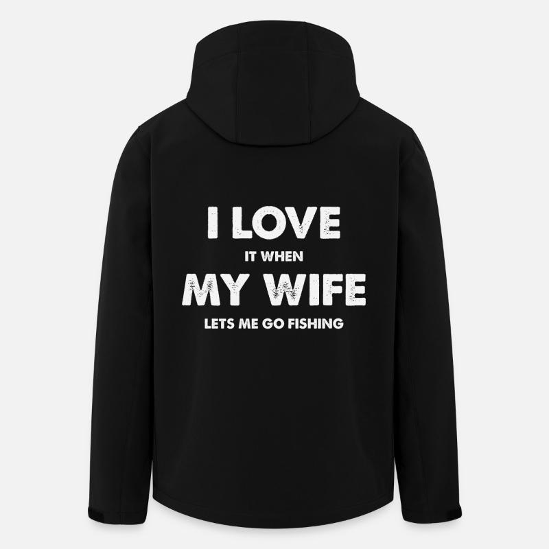 fishing - Men’s Recycled Softshell Jacket by Stanley/Stella - black