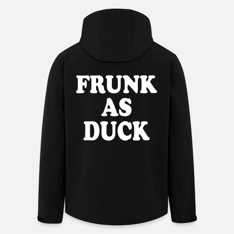 Frunk as duck - Recycelte Männer Softshell-Jacke von Stanley/Stella - Schwarz