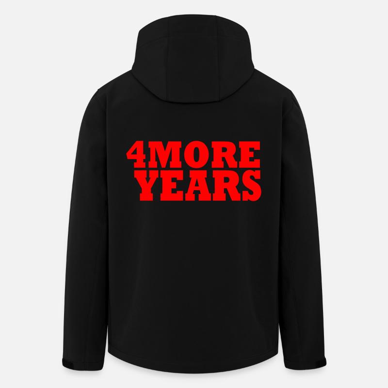 4 ans de plus - Veste softshell homme en polyester recyclé Stanley/Stella - noir