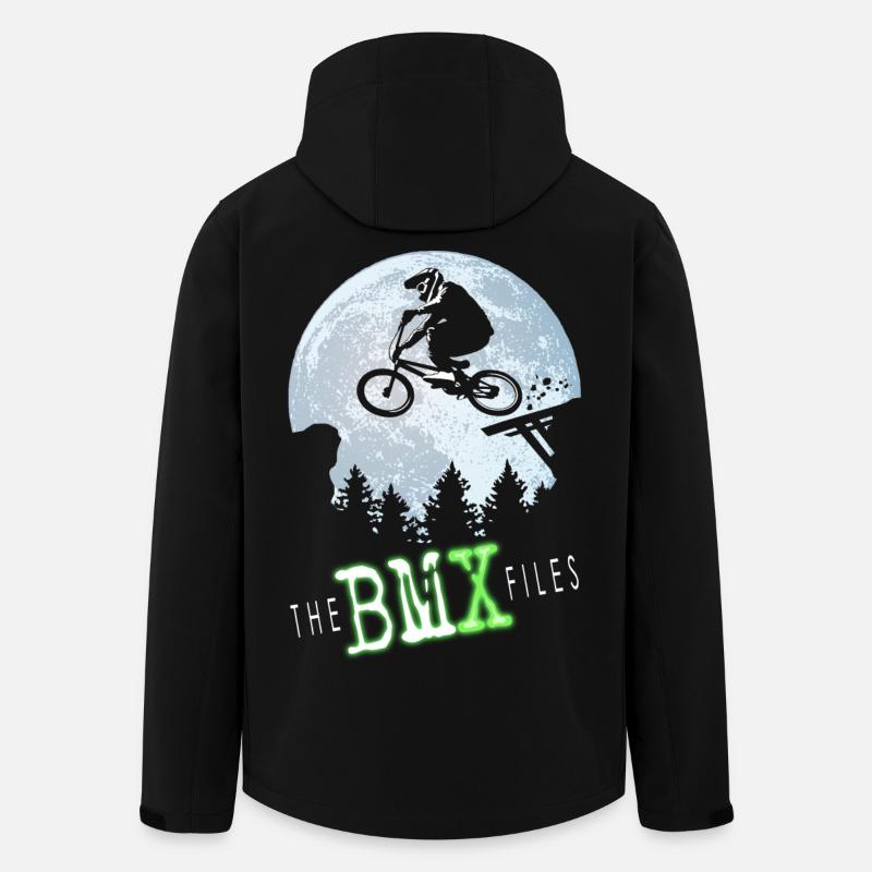 BMX files - Men’s Recycled Softshell Jacket by Stanley/Stella - black