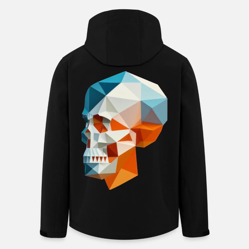 Skull - Men’s Recycled Softshell Jacket by Stanley/Stella - black