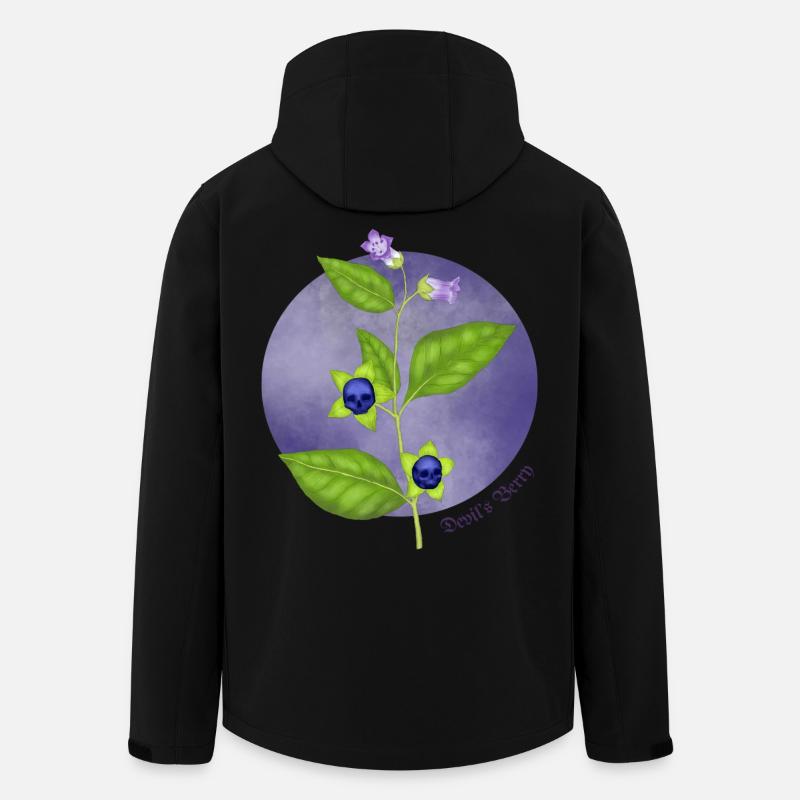 Devil's Berry - Men’s Recycled Softshell Jacket by Stanley/Stella - black