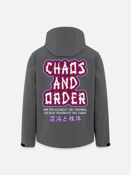 Chaos & Order / Chaos & Ordnung - Recycelte Männer Softshell-Jacke von Stanley/Stella - Schwarz