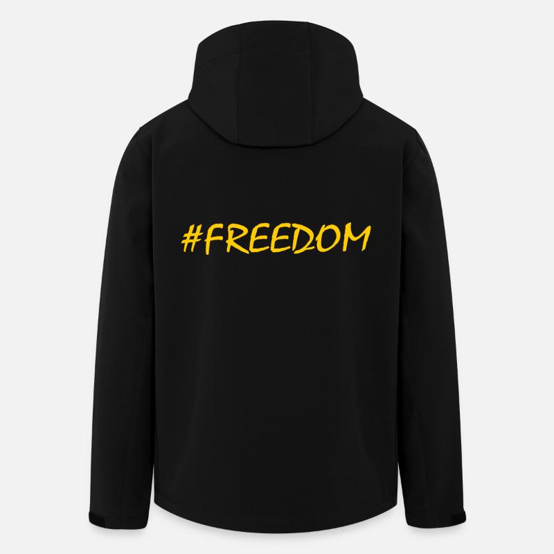 Liberté - Veste softshell homme en polyester recyclé Stanley/Stella - noir