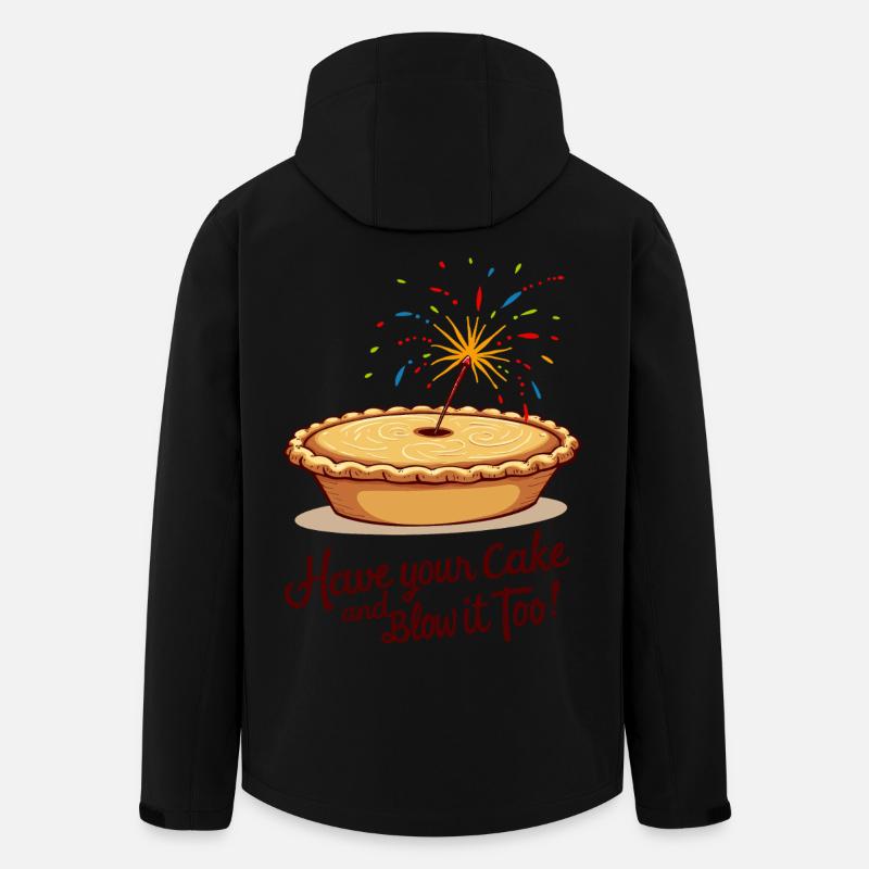 Tarte aux pommes sucrée - Veste softshell homme en polyester recyclé Stanley/Stella - noir
