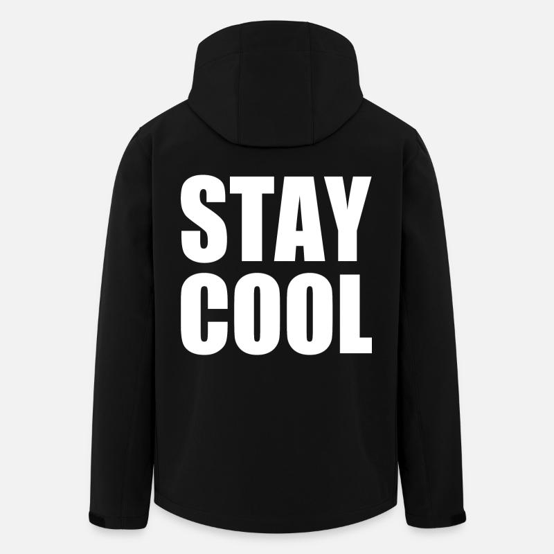 Stay cool - Men’s Recycled Softshell Jacket by Stanley/Stella - black