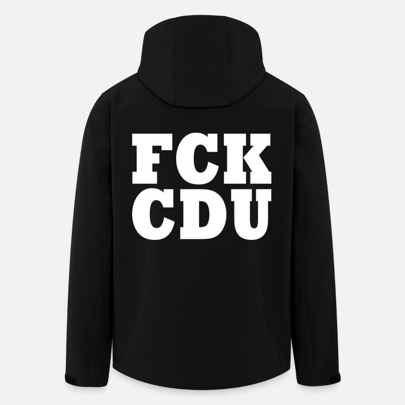 Cdu - Veste softshell homme en polyester recyclé Stanley/Stella - noir