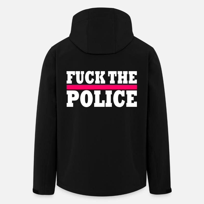 stop brutality - Recycelte Männer Softshell-Jacke von Stanley/Stella - Schwarz