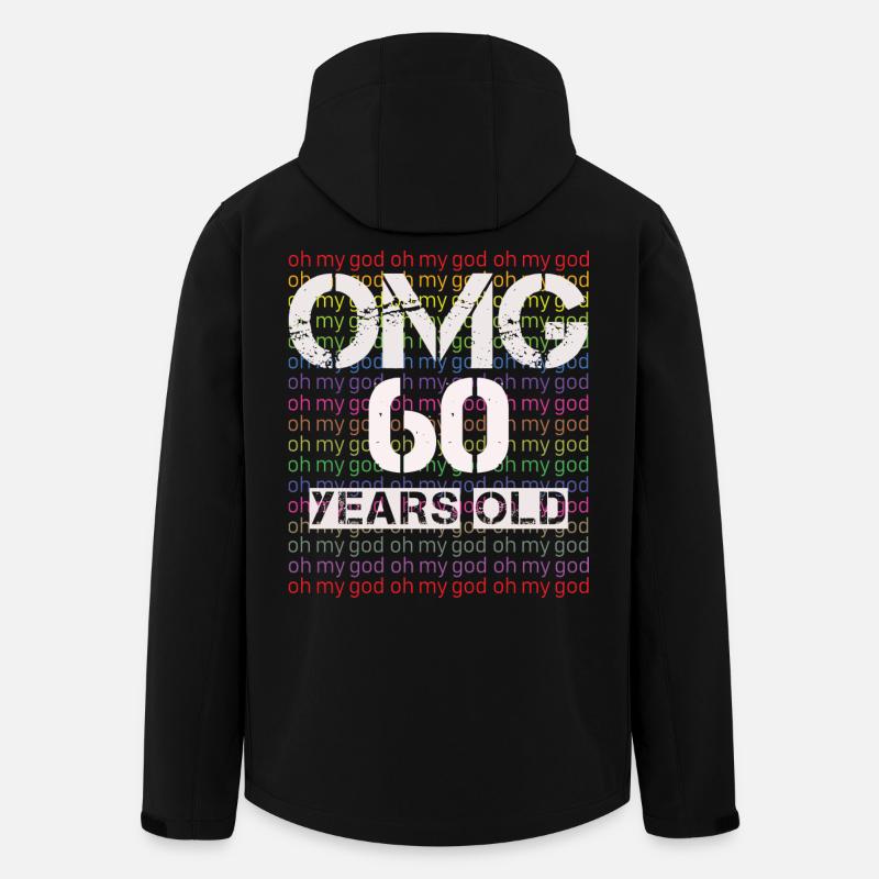 60e anniversaire - Veste softshell homme en polyester recyclé Stanley/Stella - noir