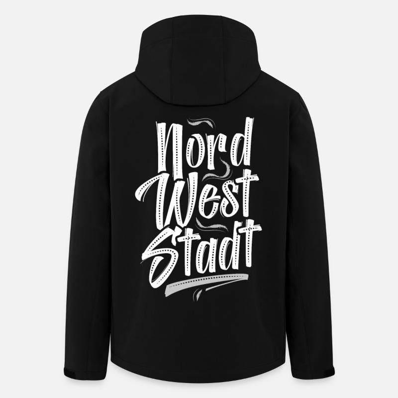 Francfort-Nordweststadt FFM - Veste softshell homme en polyester recyclé Stanley/Stella - noir