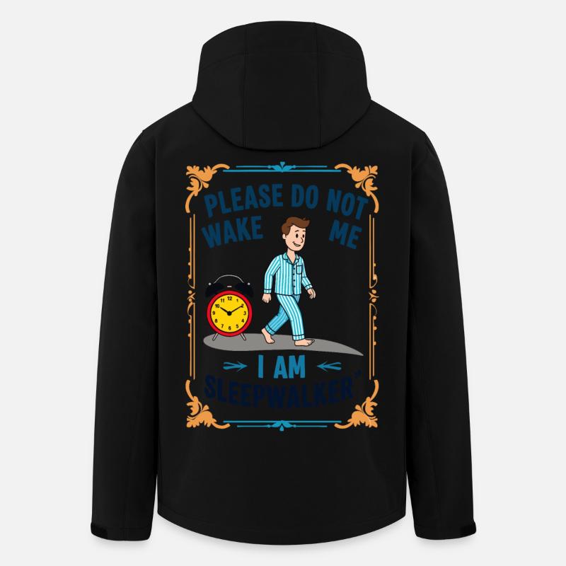 Sleepwalker - Men’s Recycled Softshell Jacket by Stanley/Stella - black