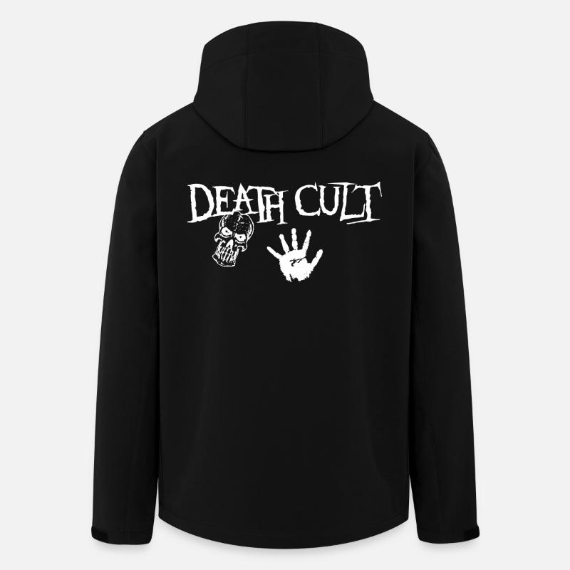 Todeskult, Skull Design - Recycelte Männer Softshell-Jacke von Stanley/Stella - Schwarz