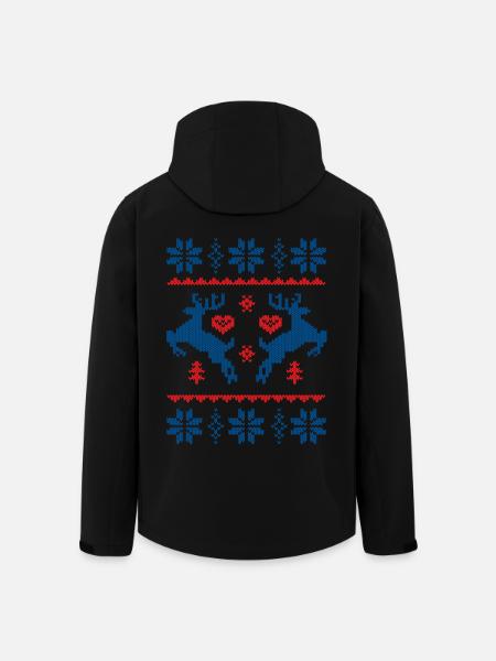 Noël Noël Noël - Veste softshell homme en polyester recyclé Stanley/Stella - noir