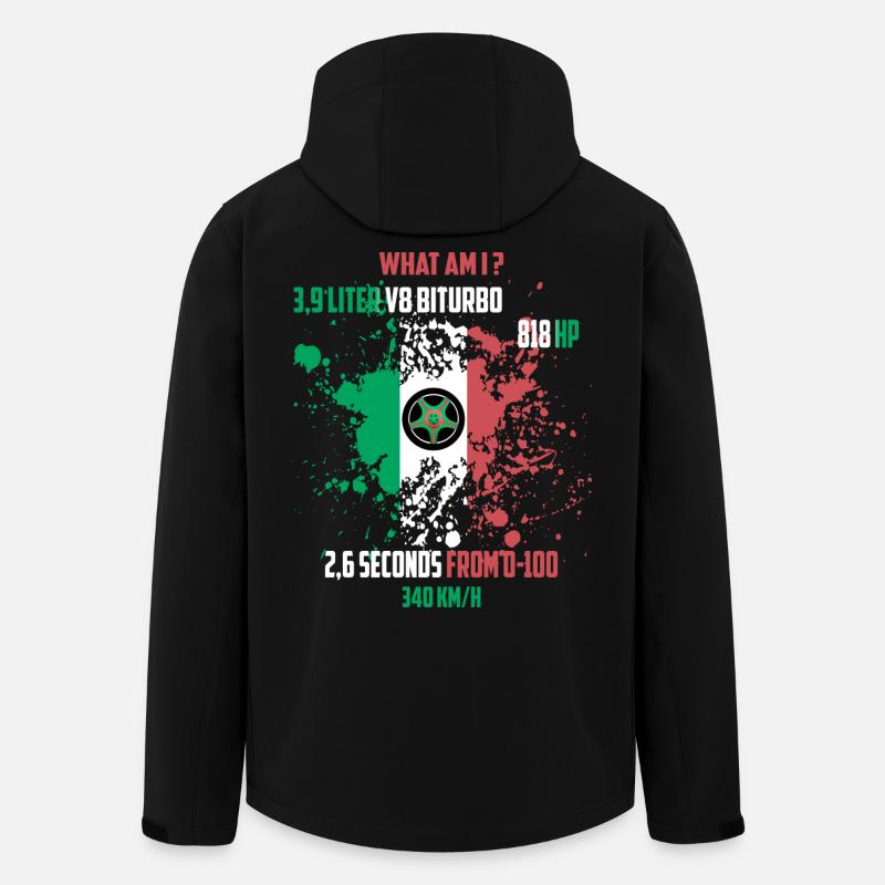 Pilote de course - Veste softshell homme en polyester recyclé Stanley/Stella - noir