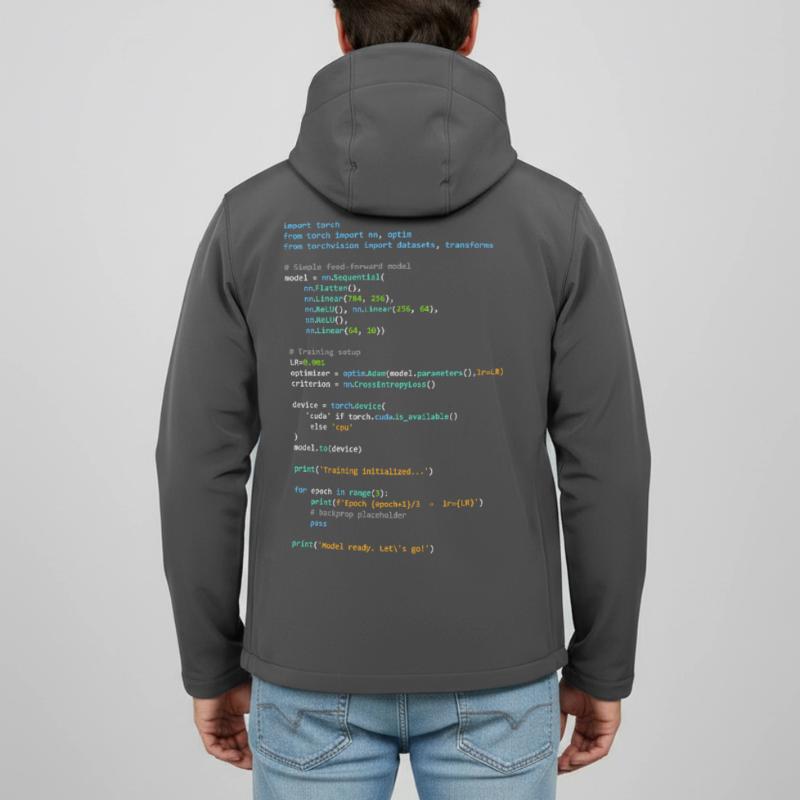 Programmer Humor - Developer Logic and Technology Men’s Recycled Softshell Jacket by Stanley/Stella
