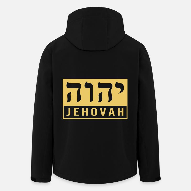 Jude Jüdisch Judentum Yeshua - Recycelte Männer Softshell-Jacke von Stanley/Stella - Schwarz