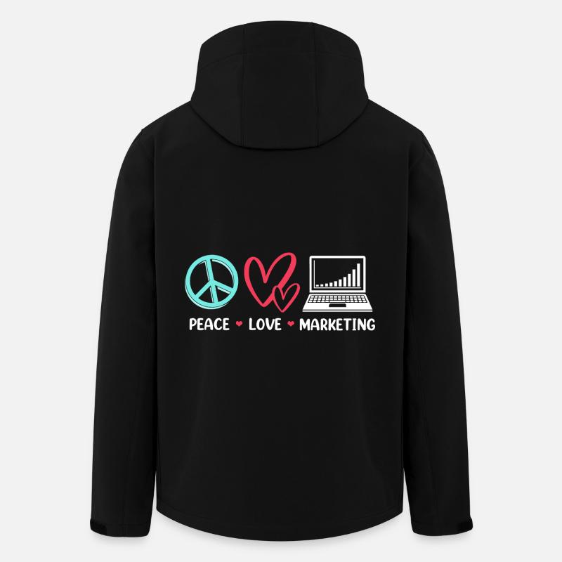 Marketing Manager - Men’s Recycled Softshell Jacket by Stanley/Stella - black
