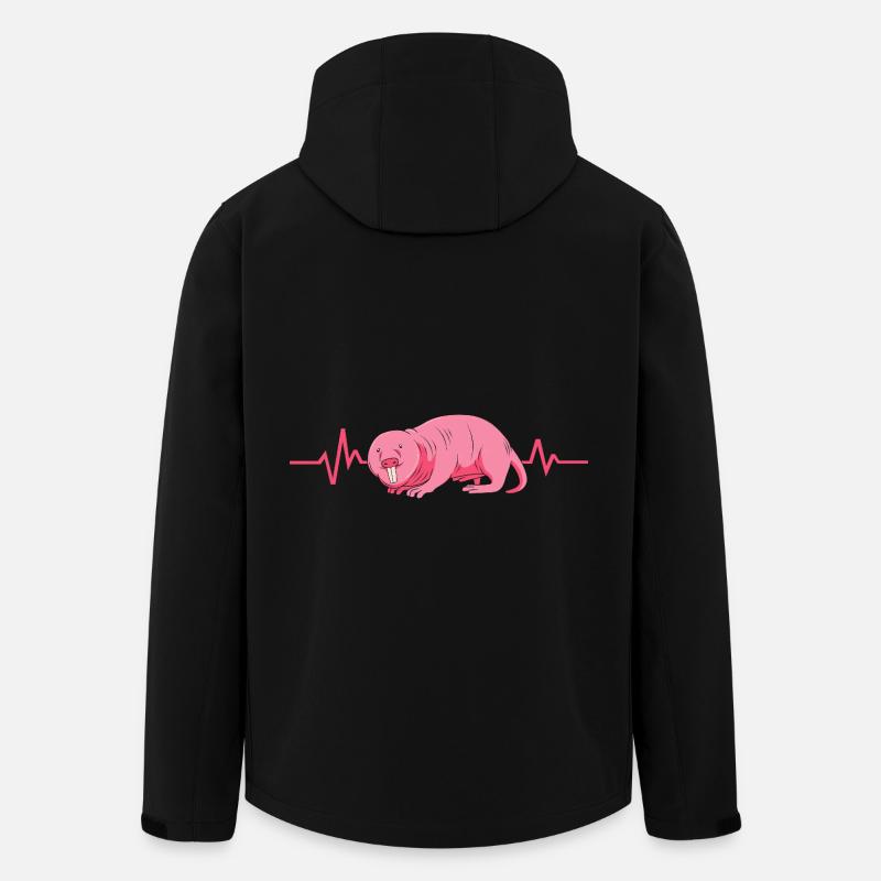 Chiot de sable - Veste softshell homme en polyester recyclé Stanley/Stella - noir