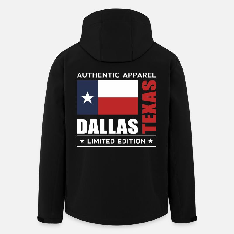 Dallas - Recycelte Männer Softshell-Jacke von Stanley/Stella - Schwarz