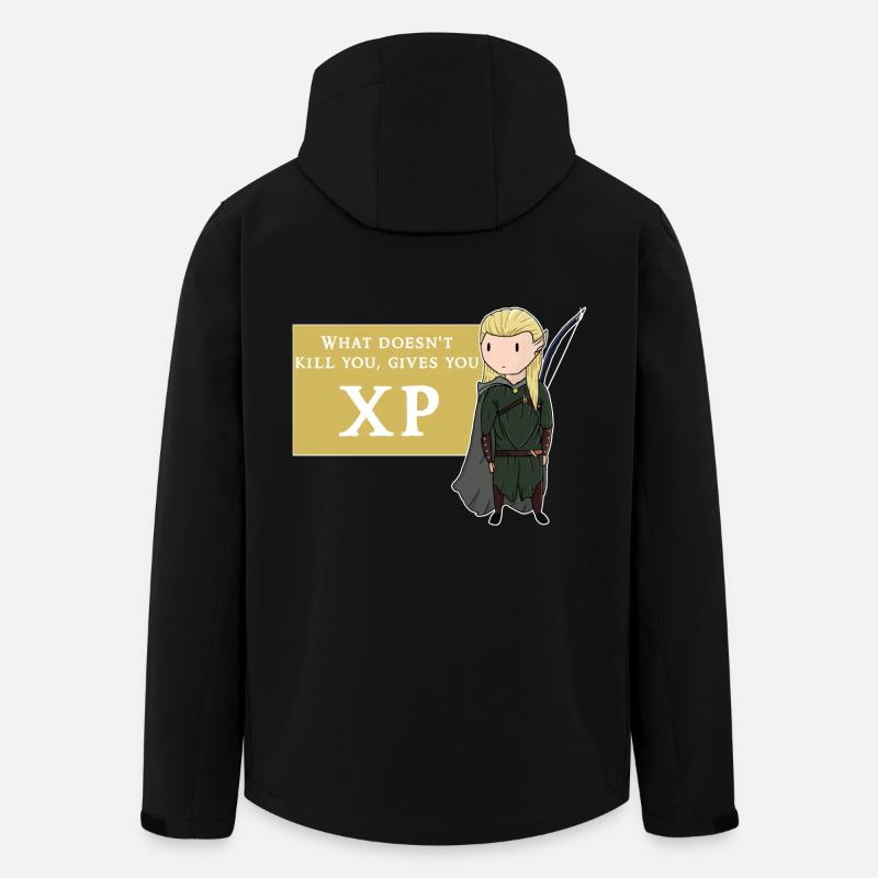 roleplay XP - Veste softshell homme en polyester recyclé Stanley/Stella - noir