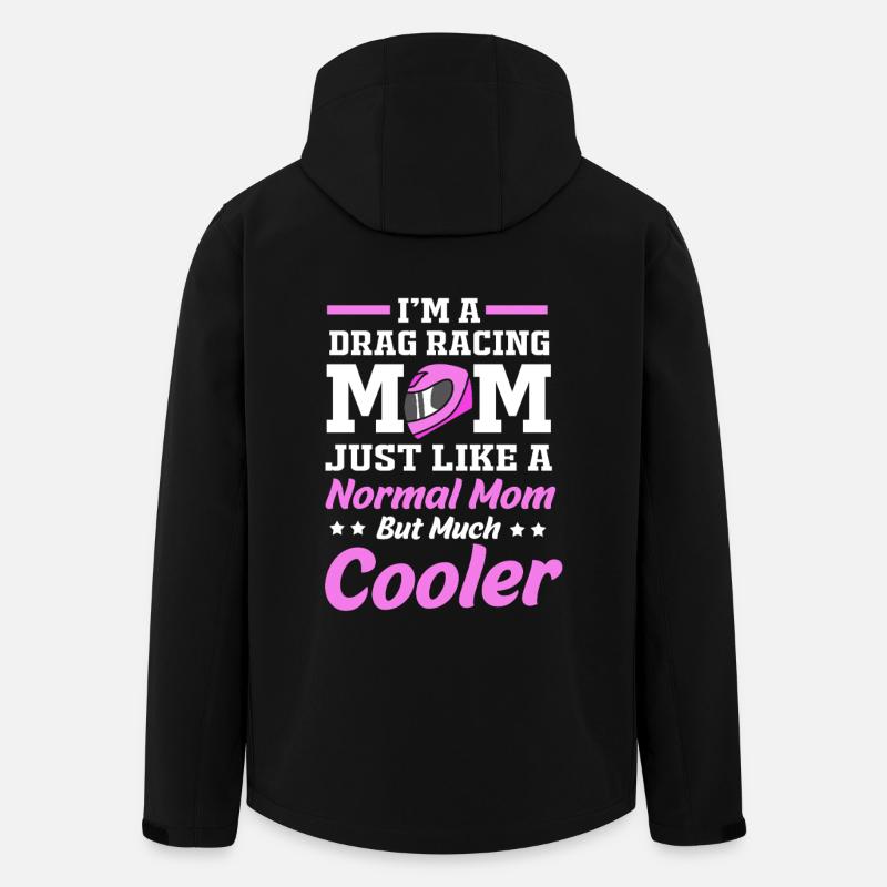 Drag Race Maman Maman - Veste softshell homme en polyester recyclé Stanley/Stella - noir