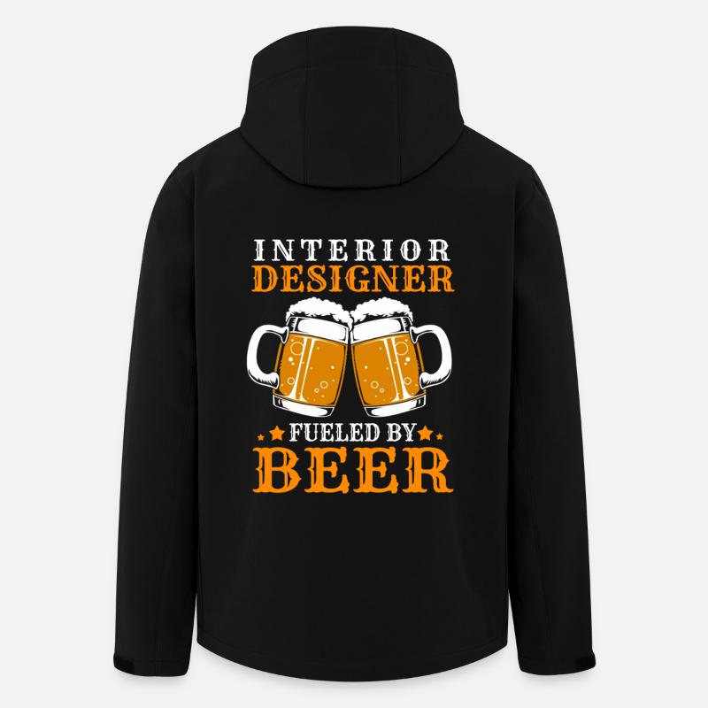 Architect Interior Designer Architecture - Men’s Recycled Softshell Jacket by Stanley/Stella - black