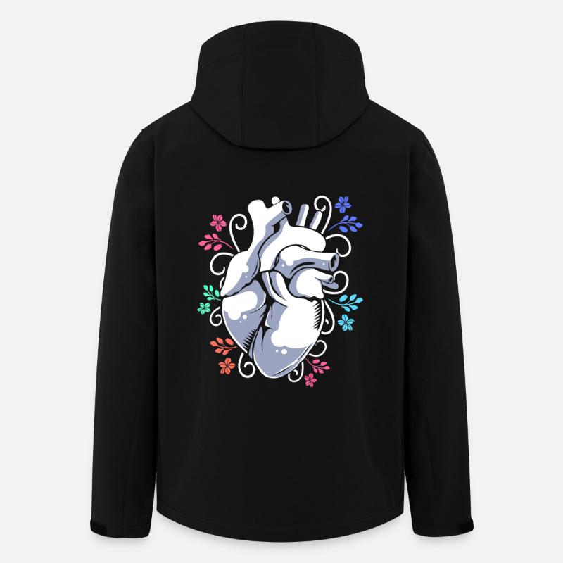 Nierenspender Spender Niere - Recycelte Männer Softshell-Jacke von Stanley/Stella - Schwarz