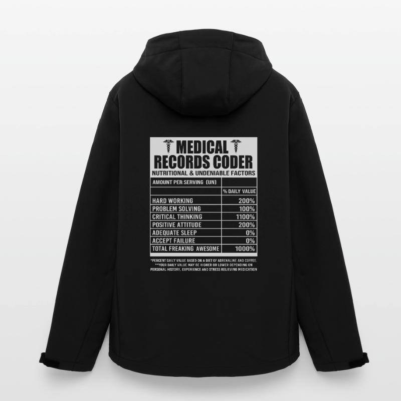 Medizin Programmierer Medizinischer Coder Recycelte Männer Softshell-Jacke von Stanley/Stella