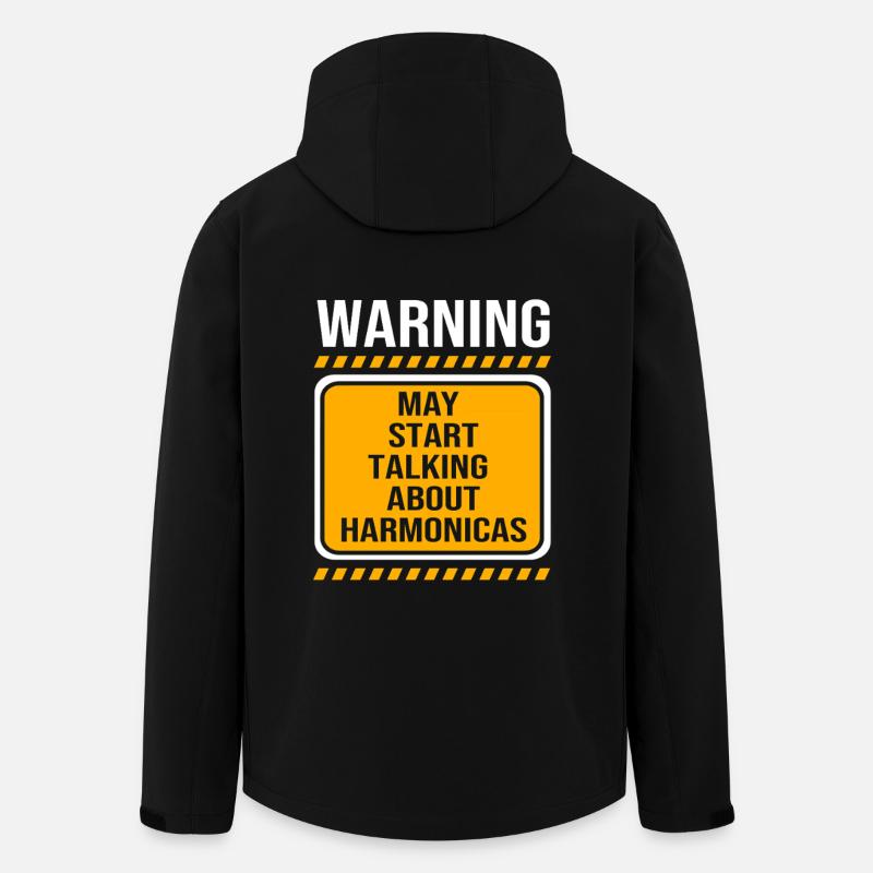 Harmonica - Veste softshell homme en polyester recyclé Stanley/Stella - noir