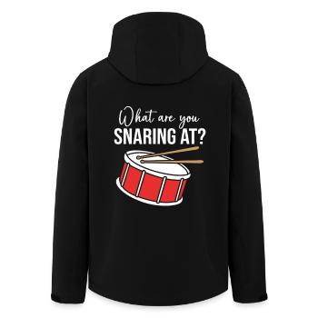 Tambours Tambours Baguettes - Veste softshell homme en polyester recyclé Stanley/Stella - noir - Dos - AI Model Male 185 light (185cm)