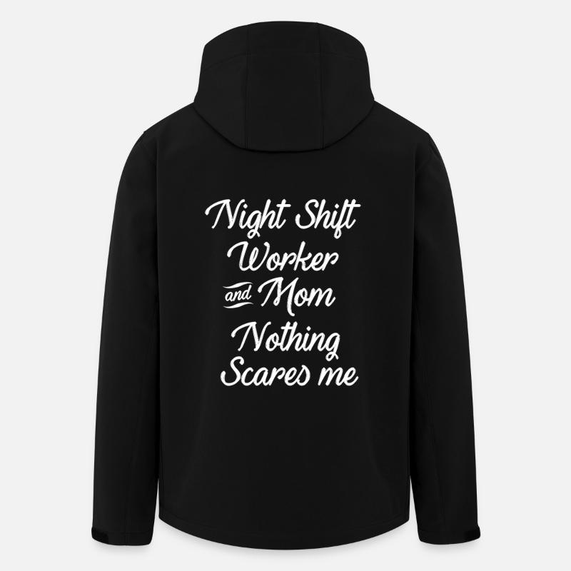 Night shift - Men’s Recycled Softshell Jacket by Stanley/Stella - black