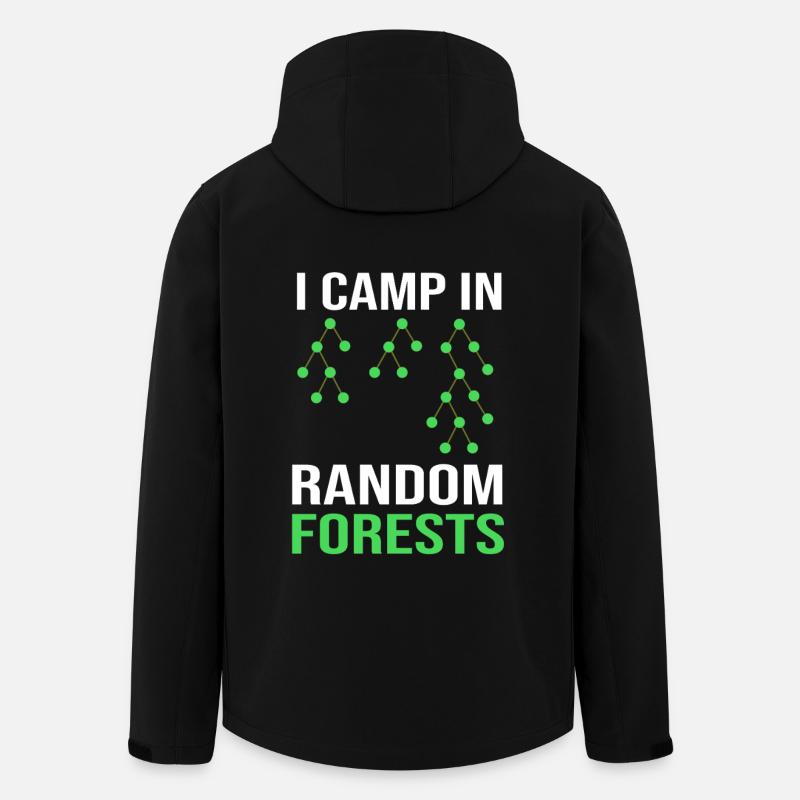 Programmer Coder GPT - Men’s Recycled Softshell Jacket by Stanley/Stella - black