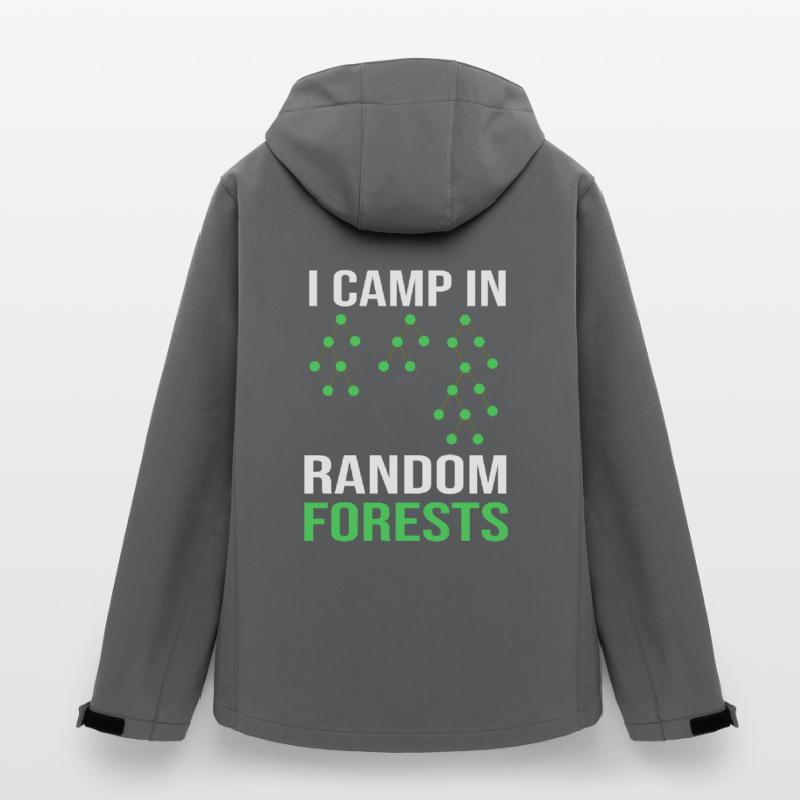 Programmer Coder GPT Men’s Recycled Softshell Jacket Discoverer by Stanley/Stella