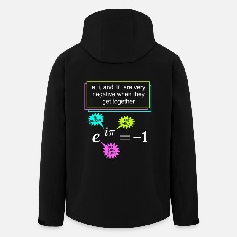 Mathematician Math Mathematical Mathematics - Men’s Recycled Softshell Jacket by Stanley/Stella - black
