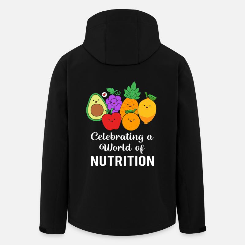Nutrition Alimentation Alimentation - Veste softshell homme en polyester recyclé Stanley/Stella - noir