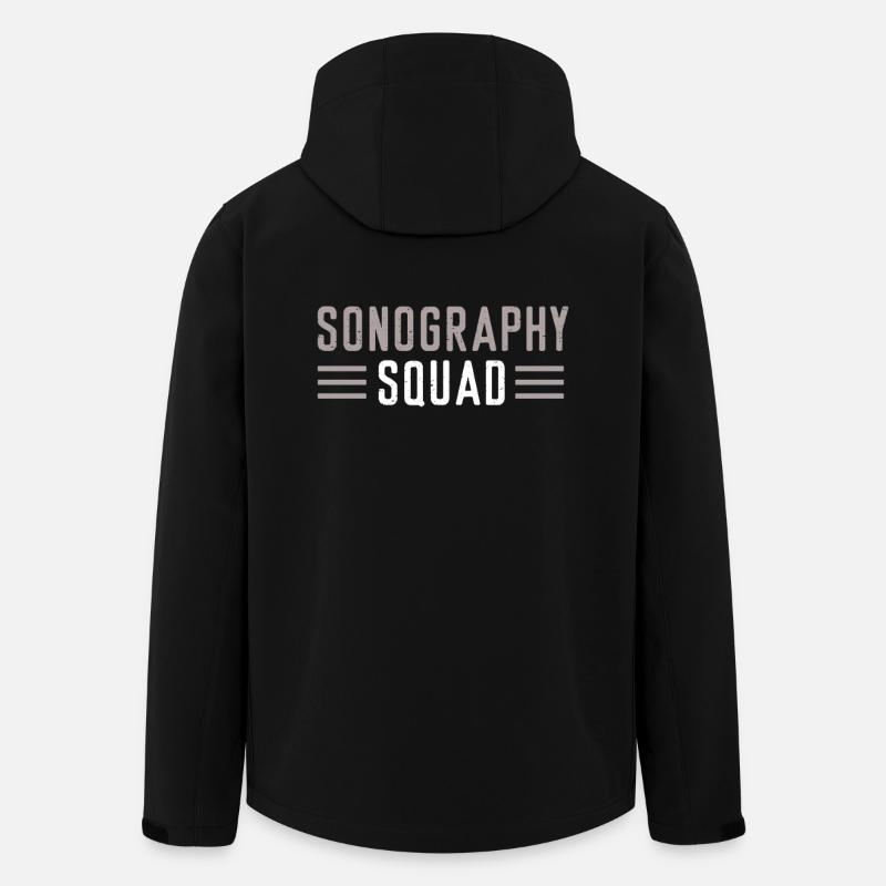 Ultraschall - Recycelte Männer Softshell-Jacke von Stanley/Stella - Schwarz