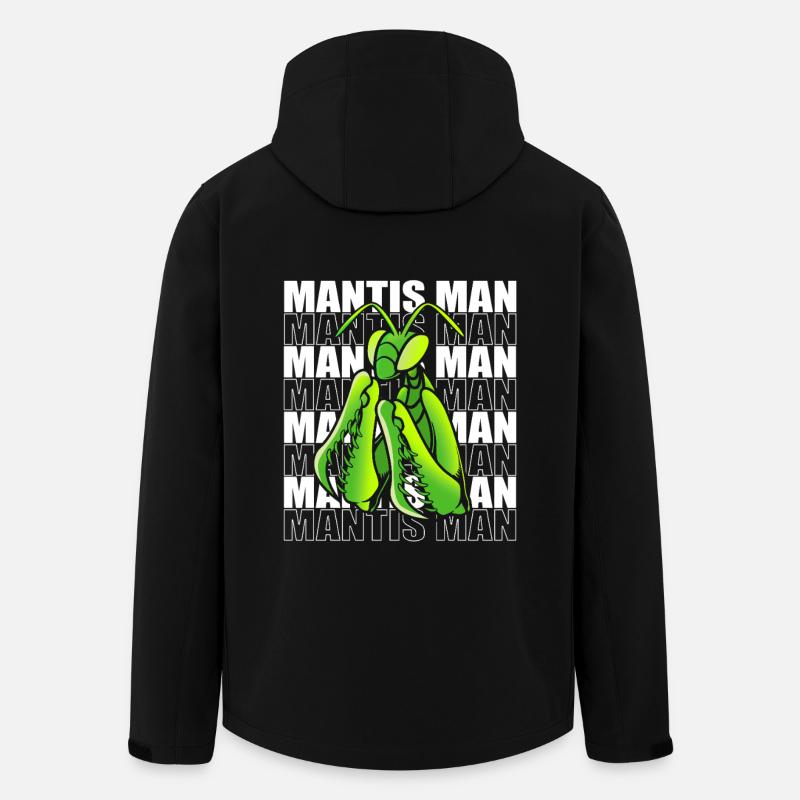 Worshipper Mantis Mantis - Men’s Recycled Softshell Jacket by Stanley/Stella - black