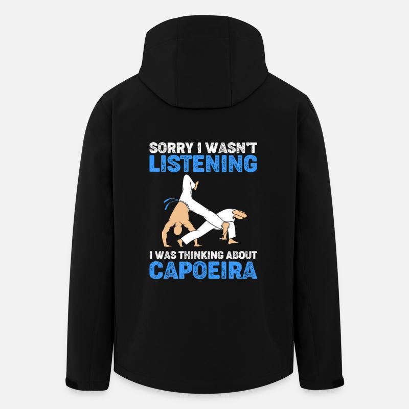 Capoeira - Recycelte Männer Softshell-Jacke von Stanley/Stella - Schwarz