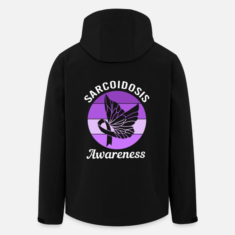Sarcoidosis - Men’s Recycled Softshell Jacket by Stanley/Stella - black